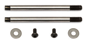 Associated FT 3x27.5 Shock Shaft V2 Chrome B6