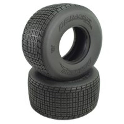 Outlaw Sprint HB Dirt Oval Rear Tires w/Red Insert (2) (D30)