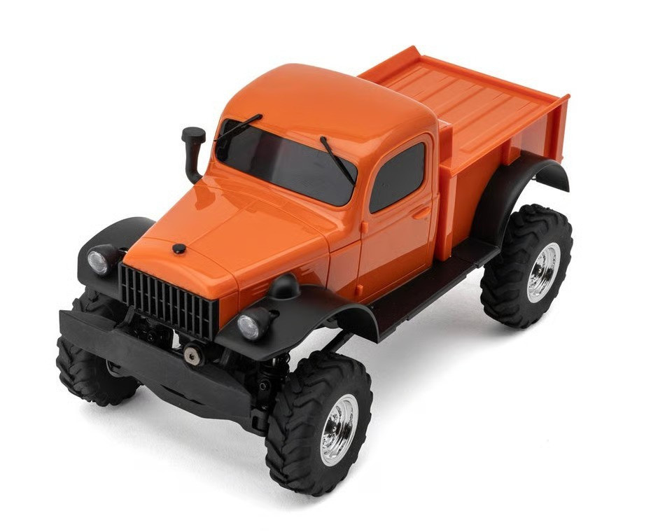 UDI RC UCX24 1/24 Scale 4WD RTR Micro Rock Crawler w/Salvator Hardbody (Orange) 2.4GHz Radio, Battery & Charger