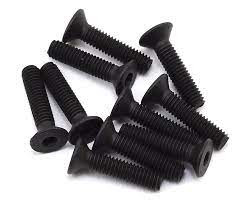 4x18mm Flat Head Hex Screws (10)