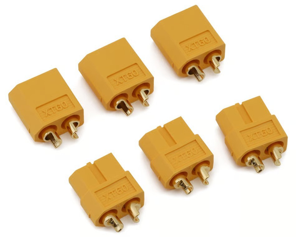 Gens Ace XT60 Connector Set (3 Male/3 Female)