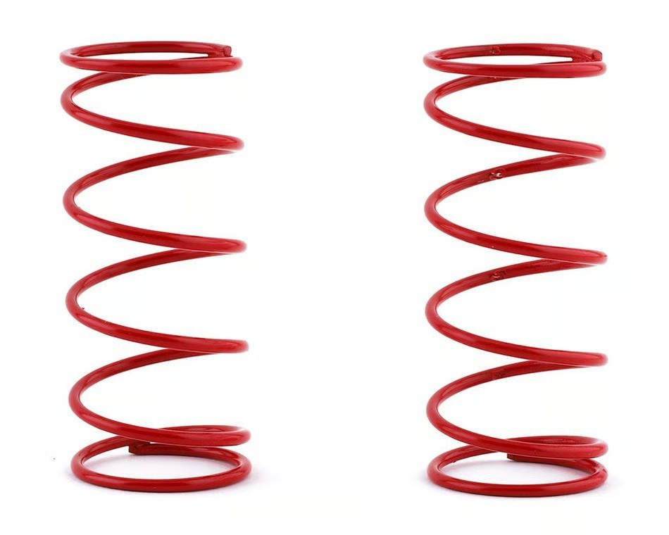 Custom Works Big Bore Shock Spring (2) (6lb/Red)