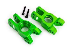 Green Aluminum Stub Axle Carriers (L&R)