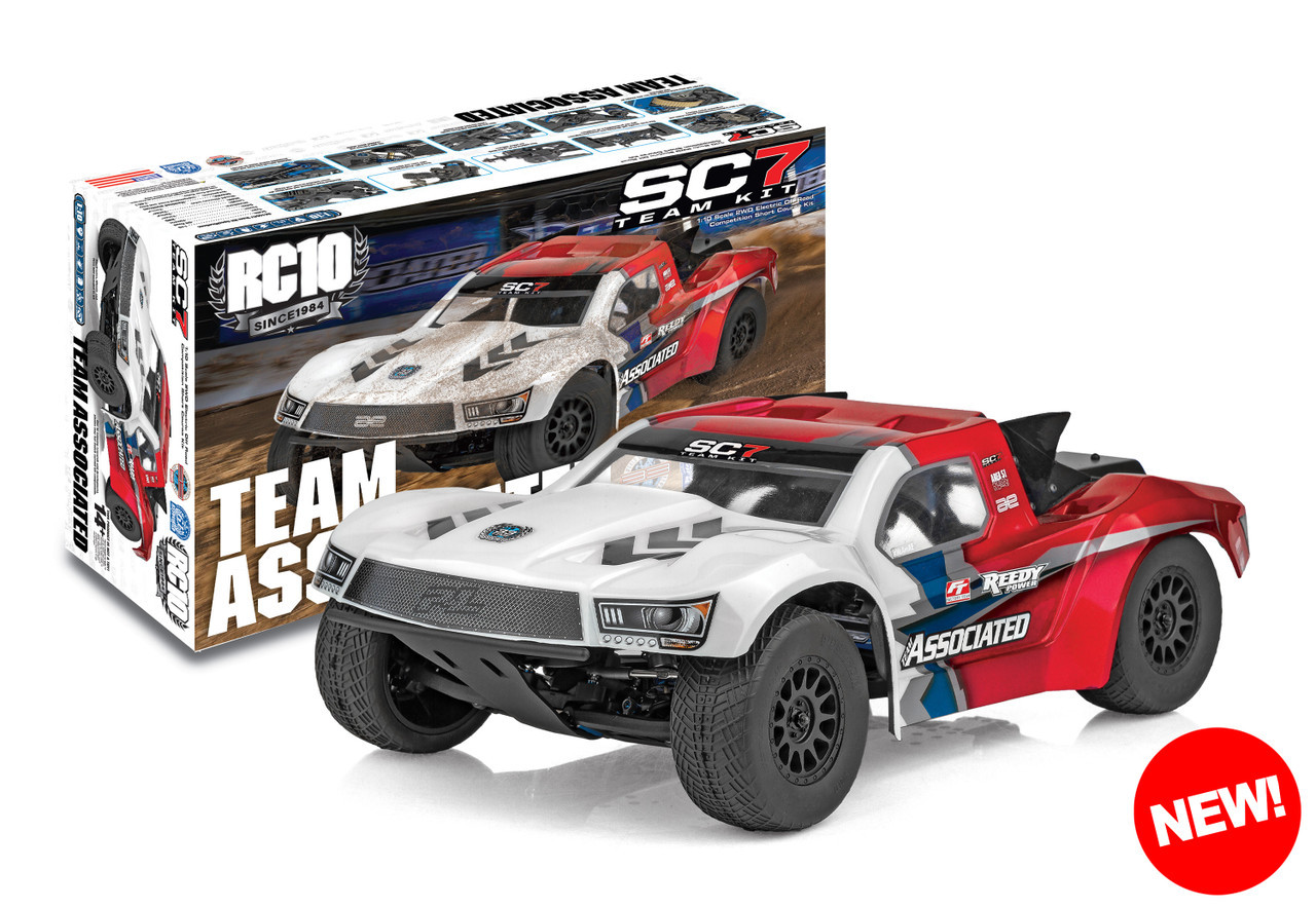 Team Associated RC10SC7 1/10 Off Road Electric 2WD Short Course Truck Team Kit