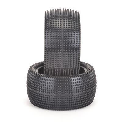 Schumacher Mini Pin 2.2" 1/10 Truck Carpet Tires (2) (Blue)