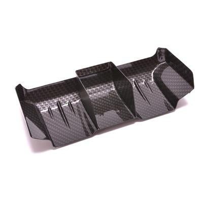 Aerox 1/10 7-Inch Wide Pre-Cut Rear Wing (Carbon Fiber) (2-Piece) (1mm)