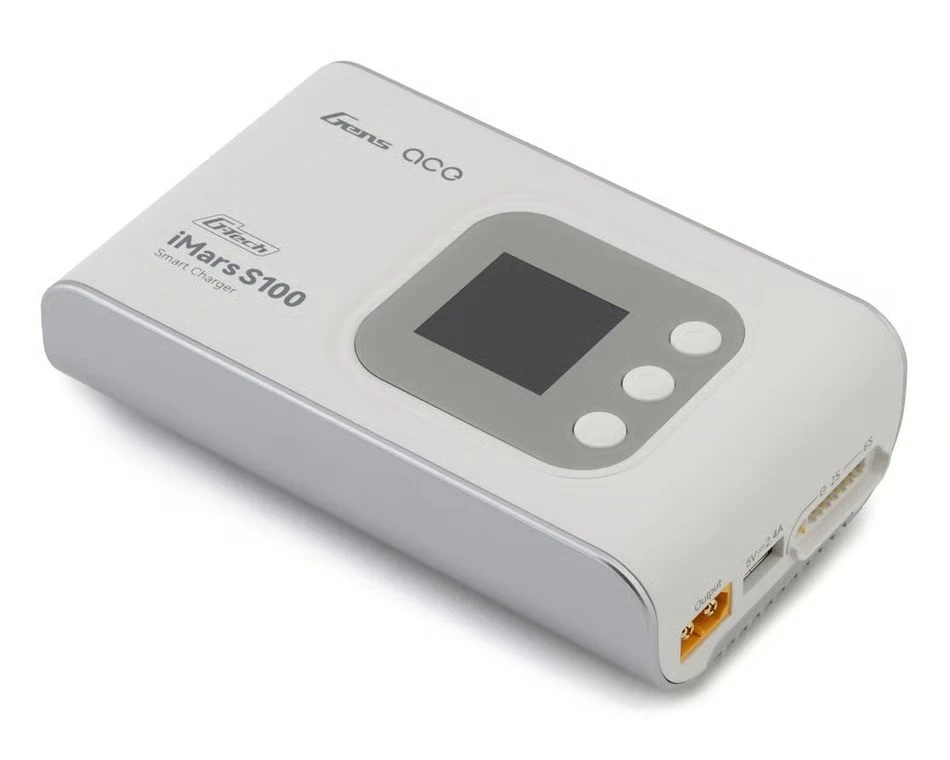Gens Ace IMars S100 G-Tech Smart AC Balance Battery Charger (6S/10A/100W) (White)