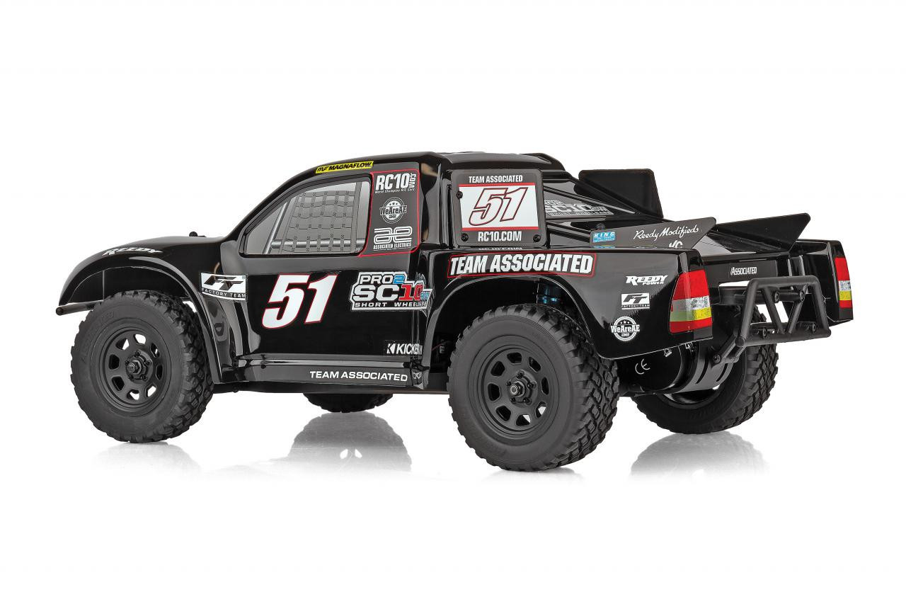 Team Associated Pro2 SC10SW 1/10 RTR 2WD Brushless Short Course Truck (Black) w/2.4GHz Radio