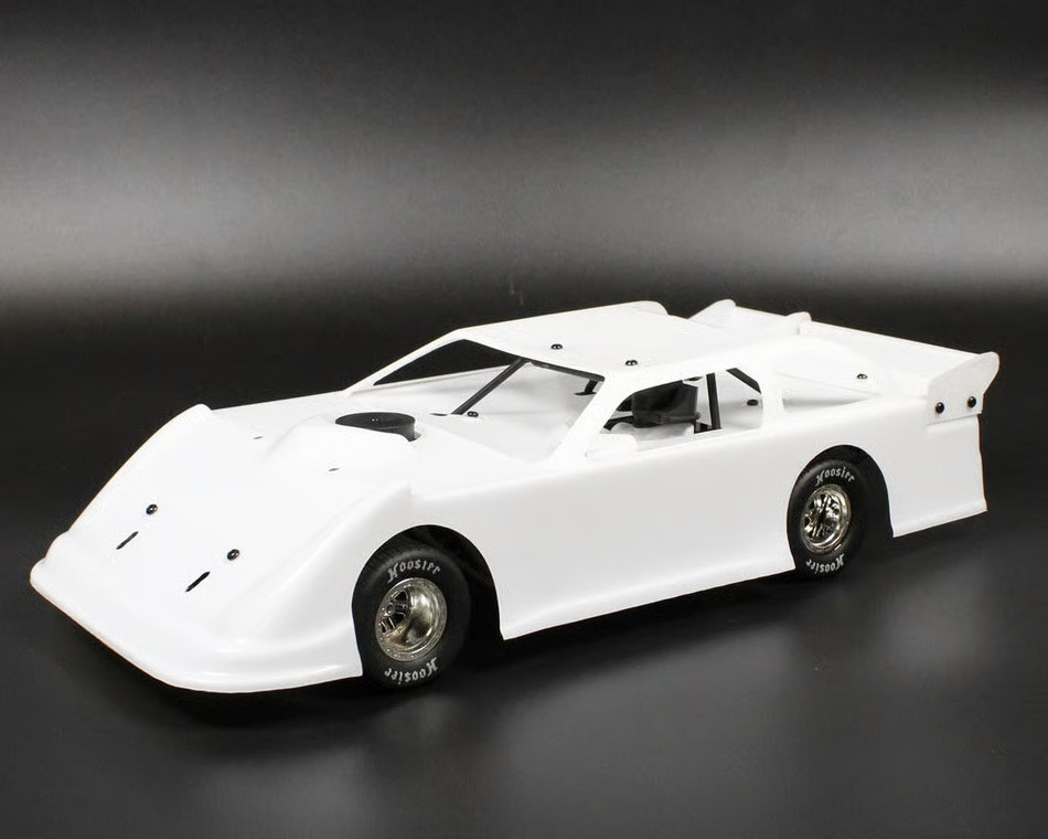 1RC Racing Late Model 2.0 1/18 Brushless RTR 2WD Oval Racer (White) w/2.4GHz Radio, Battery & Charger
