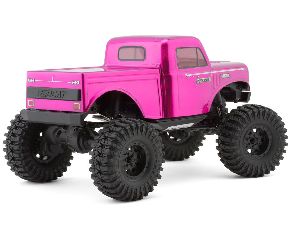 Redcat Ascent-18 1/18 4WD RTR Brushed Rock Crawler (Pink) w/2.4GHz Radio, Battery & Charger