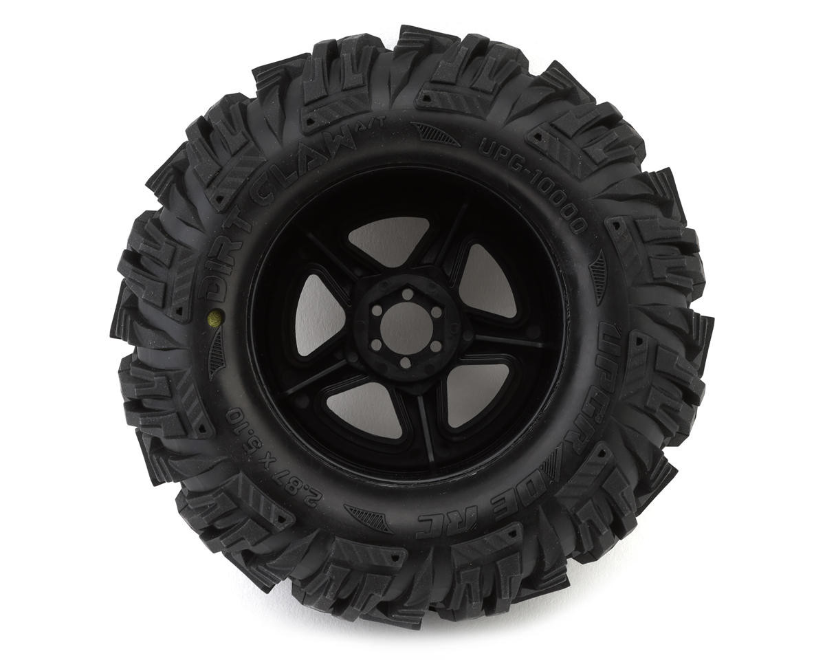 UpGrade RC Dirt Claw SC 2.2/3.0" Pre-Mounted BELTED Short Course Truck Tires (2) (17mm/14mm/12mm Hex)