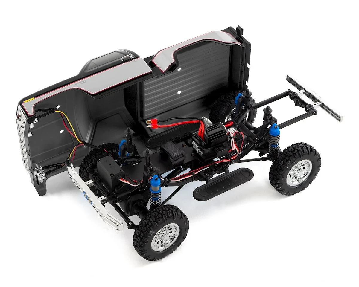 Team Associated CR12 F-150 Truck RTR 1/12 4WD Rock Crawler (Black) w/2.4GHz Radio, Battery & Charger