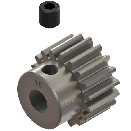 Steel Mod 0.8 Pinion Gear (18T)