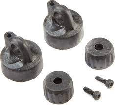 22S SCT Plastic Top & Bottom Shock Caps (2)