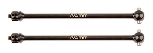 Team Associated RC10B74 70.5mm DCV Bone (2),