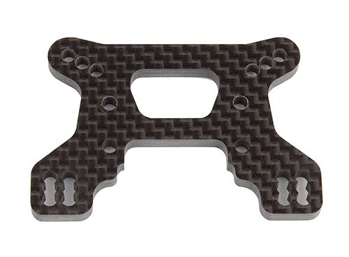 Front Shock Tower, 23mm Carbon Fiber: RC10B74.1
