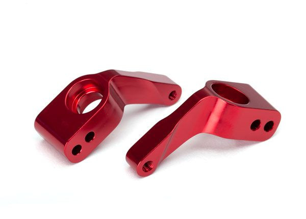 Aluminum Stub Axle Carriers (Red) (4)