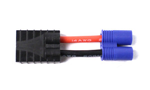 Battery / ESC Adapter: Female TRX to Male EC3 ,