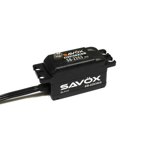 Savox SB-2263MG Black Edition High Speed Low Profile Brushless Metal Gear Servo
