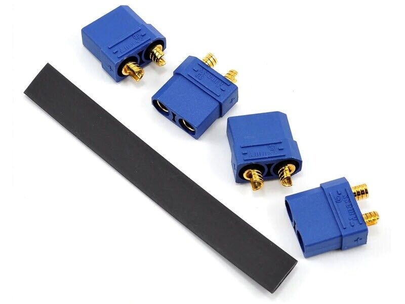 4.5mm "TruCurrent" XT90 Polarized Battery Connectors (4 Female)