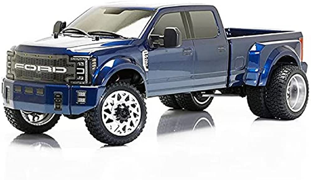 Ford F450 SD 1/10 RTR Custom Dually Truck (Galaxy Blue) w/2.4GHz Radio