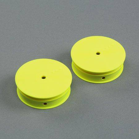 Stiffezel Narrow Front 2WD Buggy Wheels w/12mm Hex (Yellow) (2) (22 5.0)