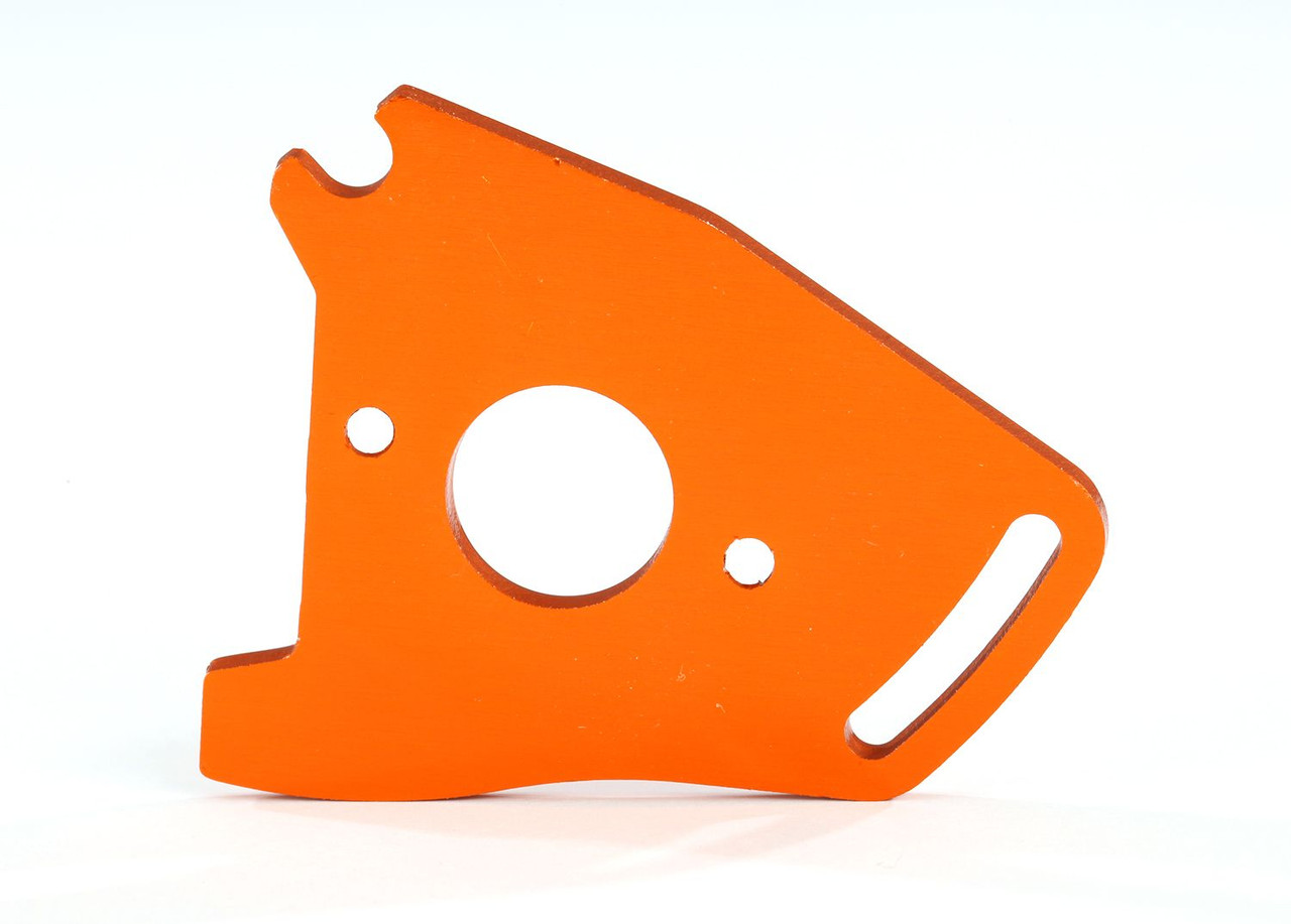 Aluminum Motor Plate (Orange)