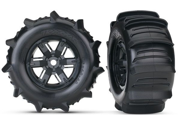Pre-Mounted Paddle Tires & Wheels