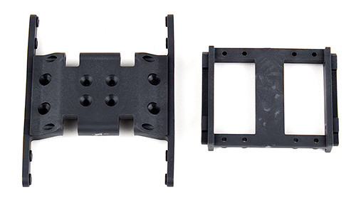 Element RC Enduro Gearbox & Servo Mount (Hard),