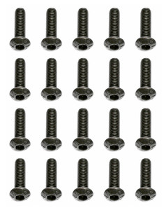 Team Associated 3x10mm Button Head Hex Screw (10)