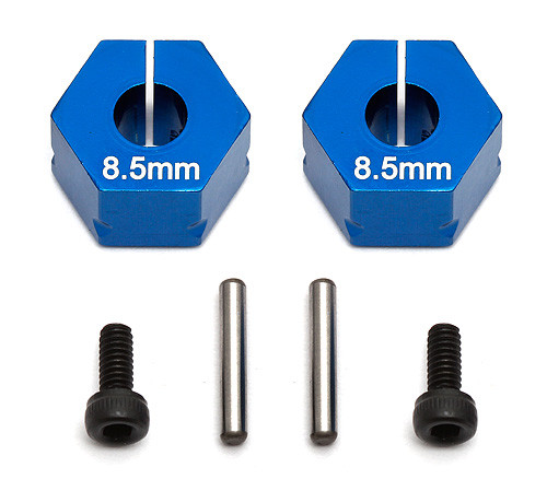 Associated Clamping Wheel Hex Blue T5M (2)