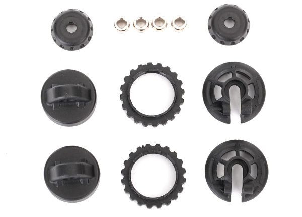 SHOCK GTR CAP & SPRNG RETAINER