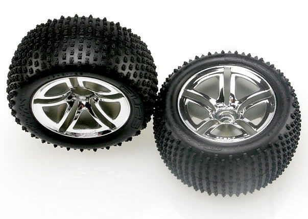 Pre-Mounted Rear Tires (2)