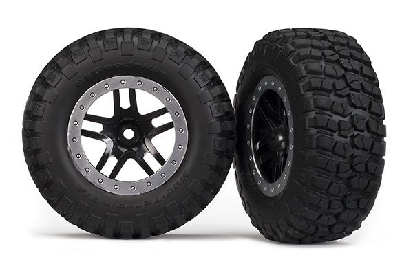 T&W SS BLK STN,CHRM/BFG MT R