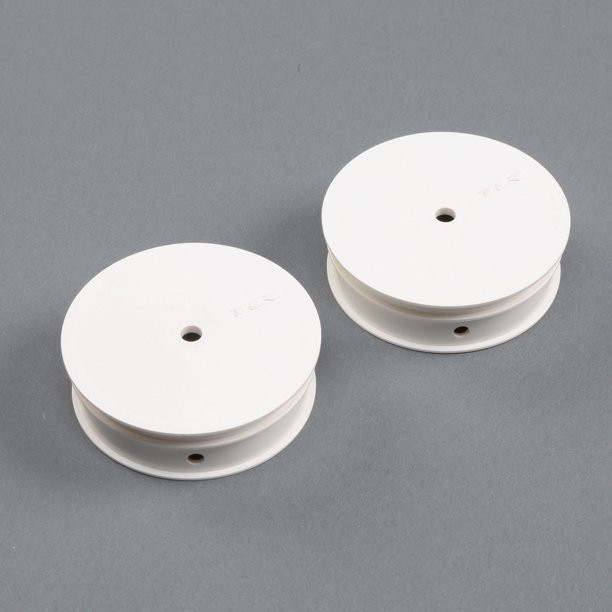 Stiffezel Narrow Front 2WD Buggy Wheels w/12mm Hex (White) (2) (22 5.0)