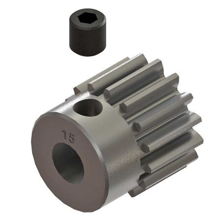 Steel Mod 0.8 Pinion Gear (15T)