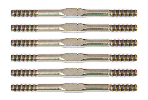 Team Associated 3x48mm Factory Team RC10B6.1 Titanium Turnbuckle Set,