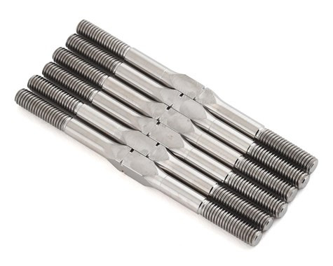 Team Associated 3x48mm Factory Team RC10B6.1 Titanium Turnbuckle Set,