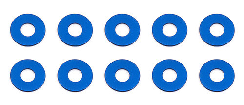 7.8x0.5mm Aluminum Bulkhead Washer (Blue) (10)