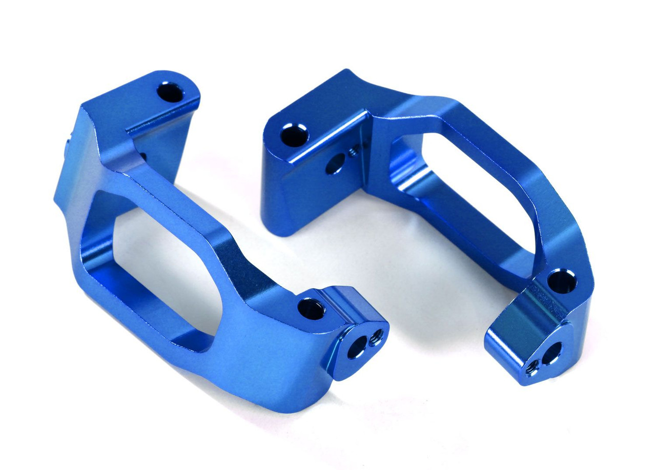 Aluminum Caster Blocks (Blue)