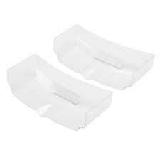6.5" Medium Downforce Wing, Clear, Precut (2) (TLR230002),