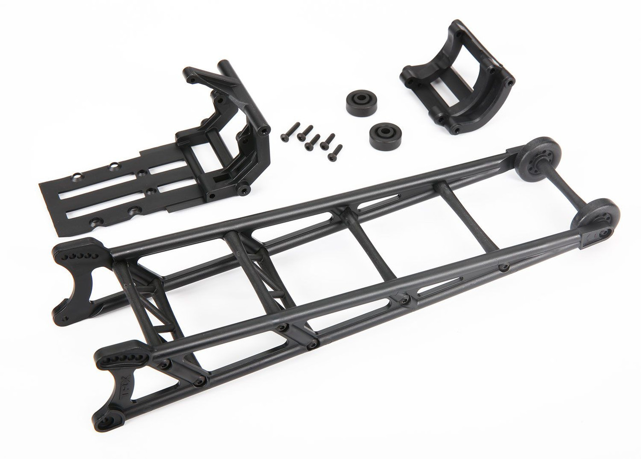 Drag Slash Wheelie Bar w/Mount BLK