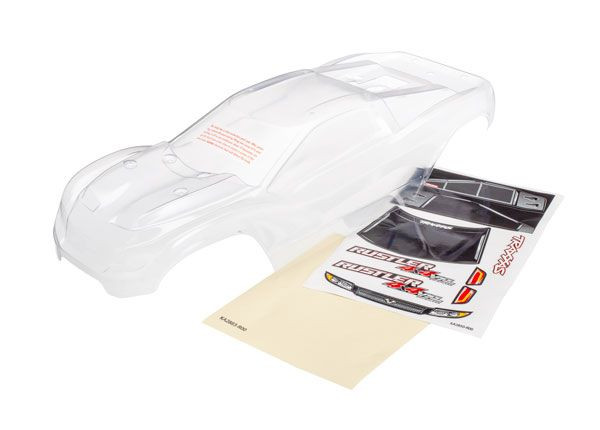 Rustler 4X4 Body (Clear),