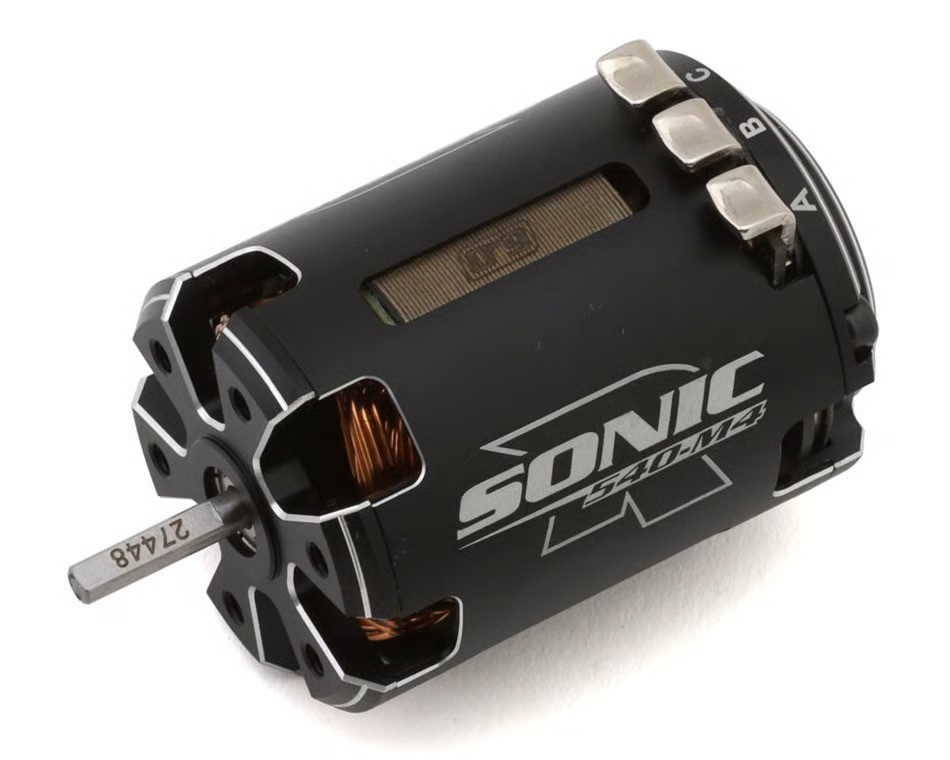 Sonic 540-M4 Sensored Brushless Motor, 6.0 Turn