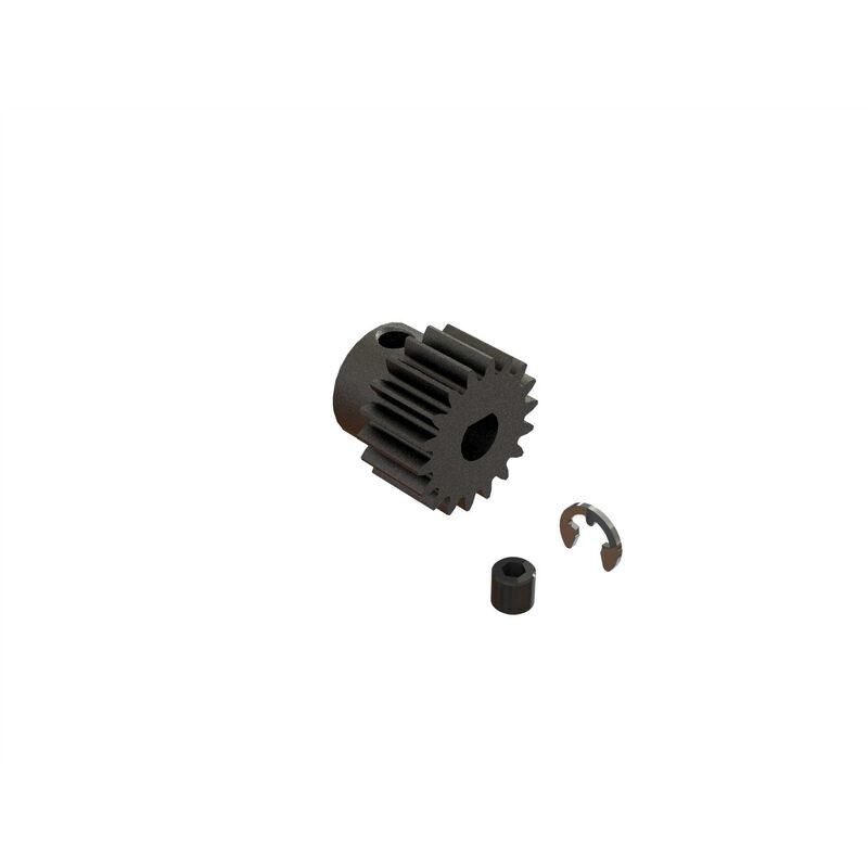 Safe-D5 Steel Mod 0.8 Pinion Gear (19T)