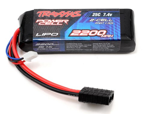 2S LIPO 2200MAH 7.4V 25C
