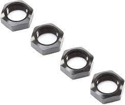 Super Baja Rey Serrated Wheel Nut (Black) (4)