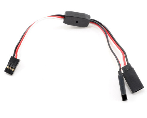 Heavy Duty 15cm Universal Servo Y Extension Lead (1 Male/2 Female)