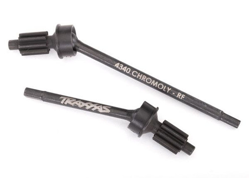 Front Heavy Duty Machined Axle Shafts w/Input Gear (2)