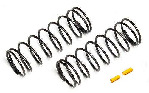 RC8B3 Front Shock Spring Set (Yellow - 5.4lb/in) (2)